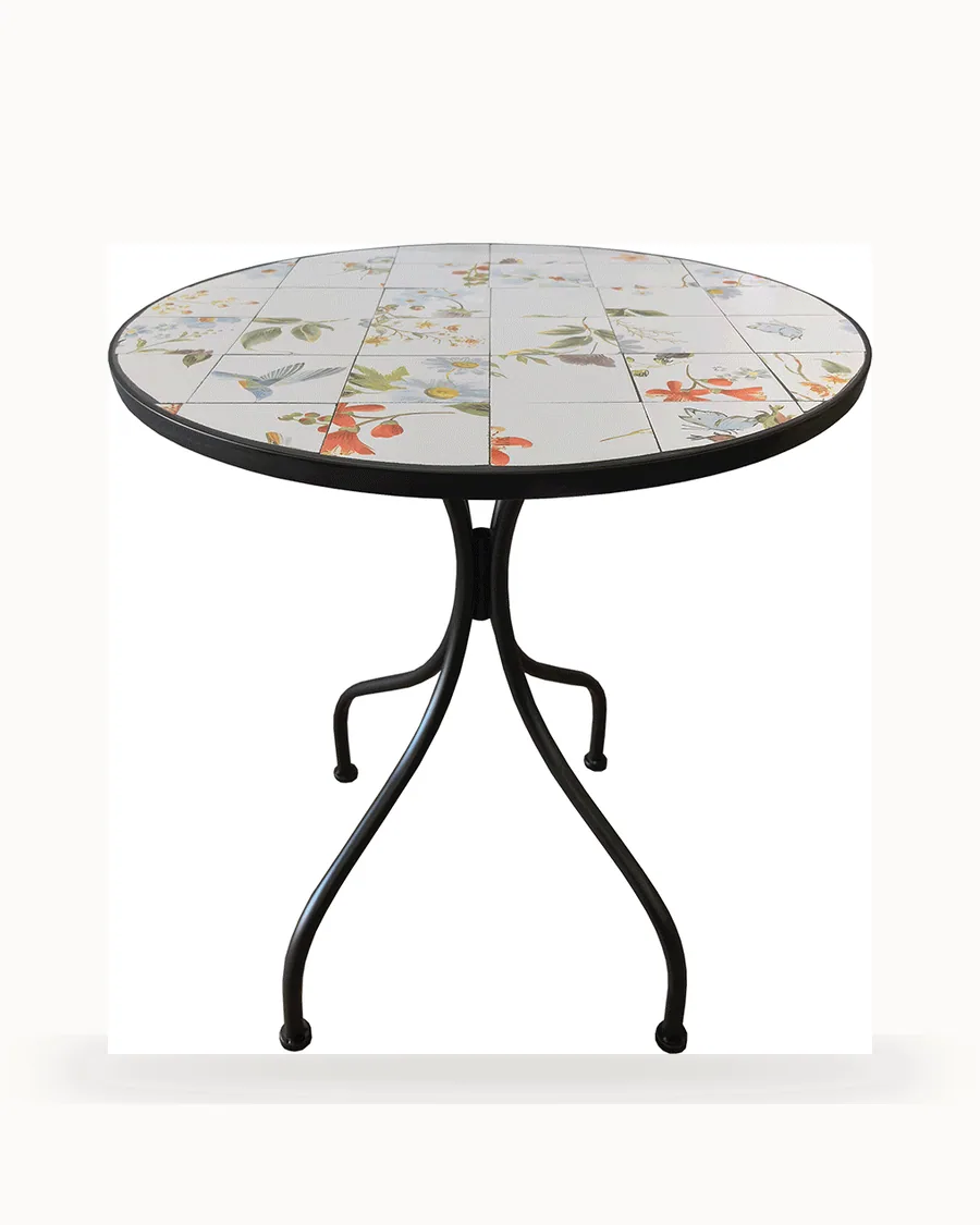 Songbird Mosaic Garden Table